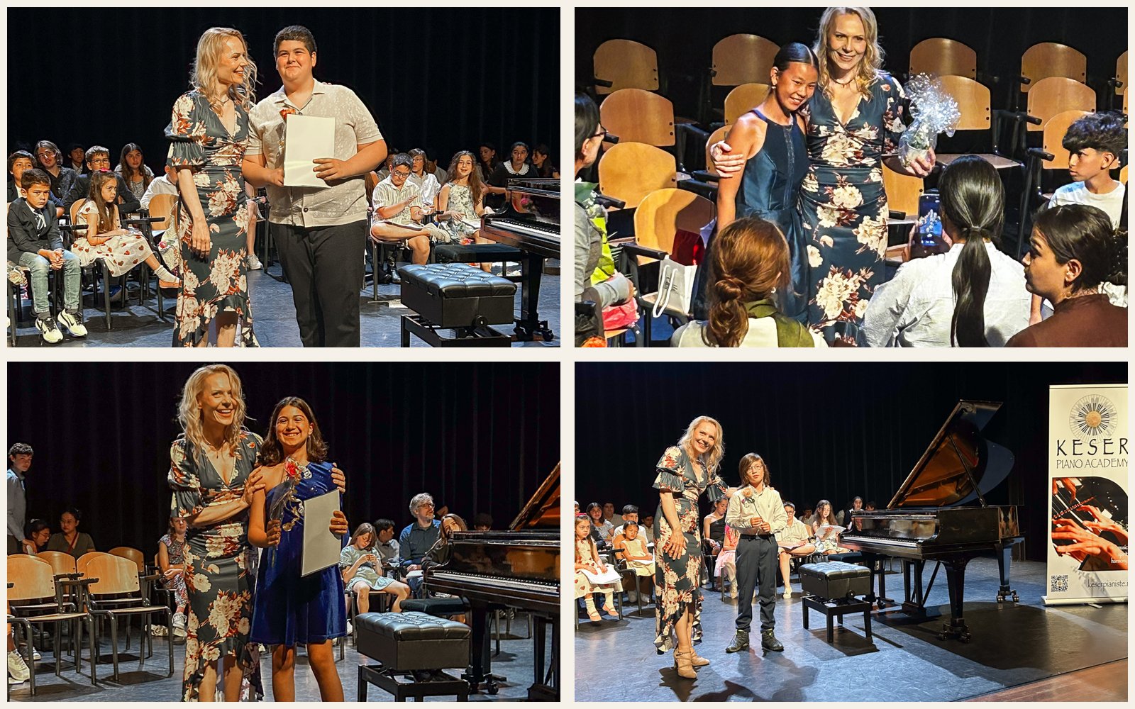 Students performing — More young talents