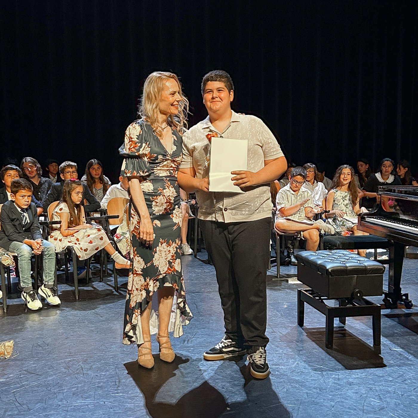 Hülya Keser with David